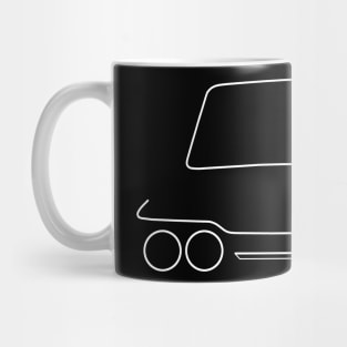 Sunbeam Stiletto classic car outline graphic (white) Mug